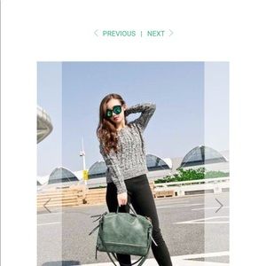 COPY - New, never carried  shoulder & handle bag